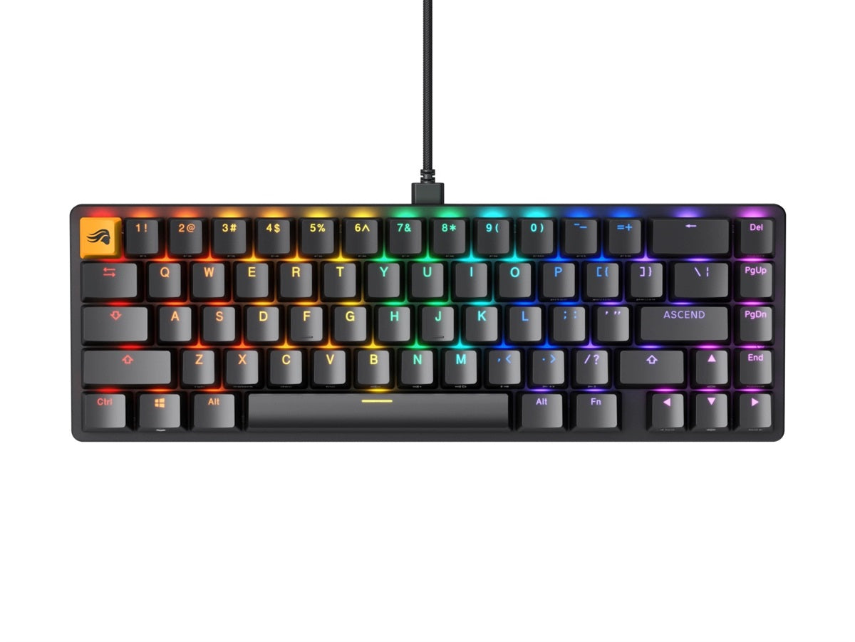 Glorious GMMK2 65% Pre-Built ANSI USA Black Glorious GMMK2 65% Pre-Built ANSI USA Black